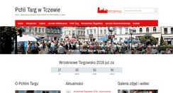 Desktop Screenshot of pchlitarg.tczew.pl