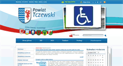 Desktop Screenshot of niepelnosprawni.powiat.tczew.pl