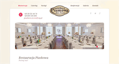 Desktop Screenshot of piaskowa.tczew.pl