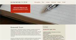Desktop Screenshot of komornik.tczew.pl