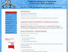 Tablet Screenshot of ppp.tczew.pl