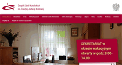Desktop Screenshot of katolik.tczew.pl